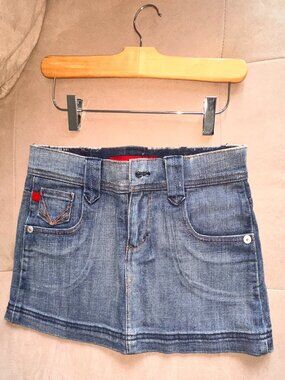 Ladies Denim Mini Skirt - Size 3